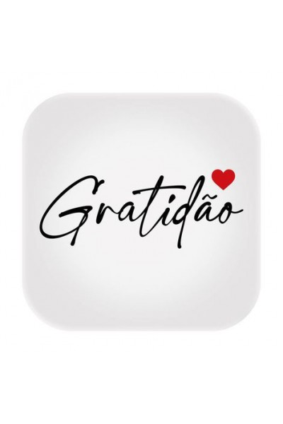 LUMINÁRIA BOX GRATIDÃO - DECORFUN